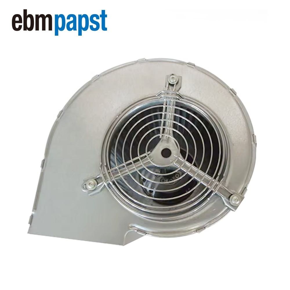 Ebmpapst D4e160-fh12-05 185w 230v Ac 185w 1350rpm 160mm Ball Bearing Abb Inverter Centrifugal Cooling Fan - Color: Silver