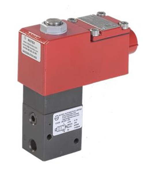 2-PORT - 1/8" से 4 बाहरी संचालित सोलिनॉइड वाल्व