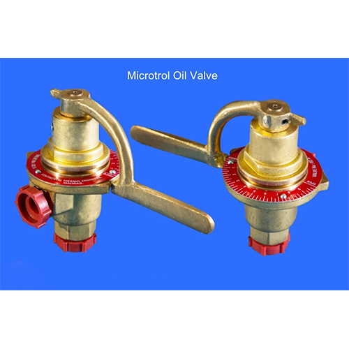 Brass Continental Microtrol Oil Valve