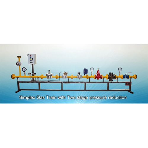 Simplex Gas Train with Two stage Pressure Reduction