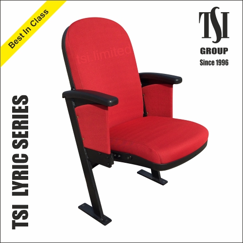 Fixed Auditorium Seating - Color: Red