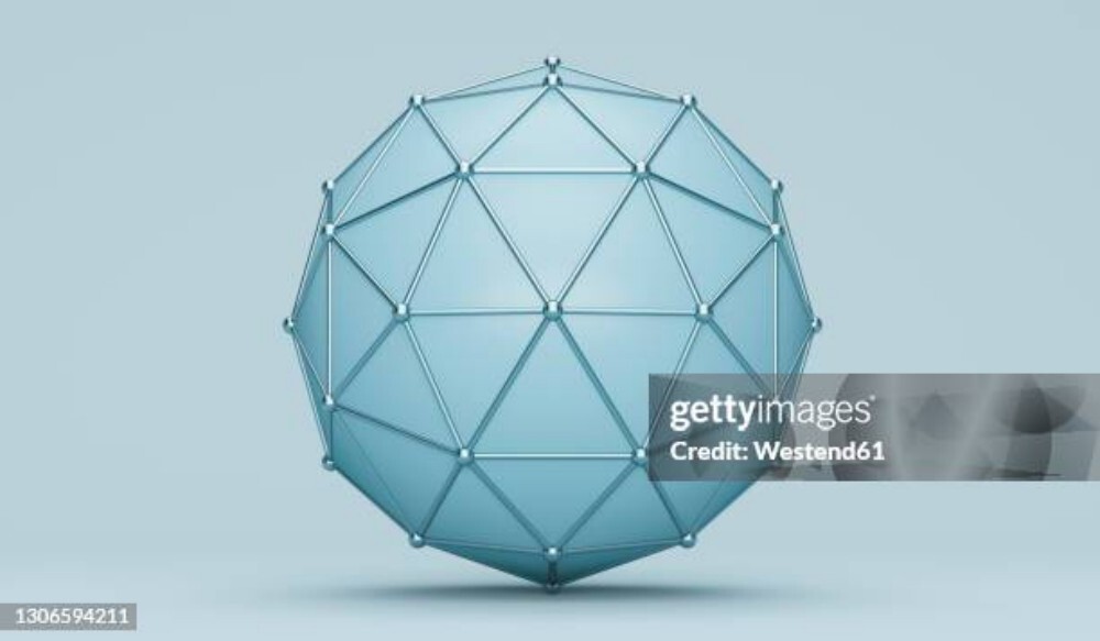 Aluminium Geodesic Dome - Pattern: Plain