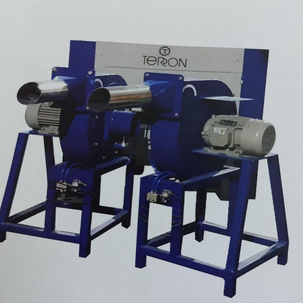 Polyester Fiber Filling Machine With Double Blower 