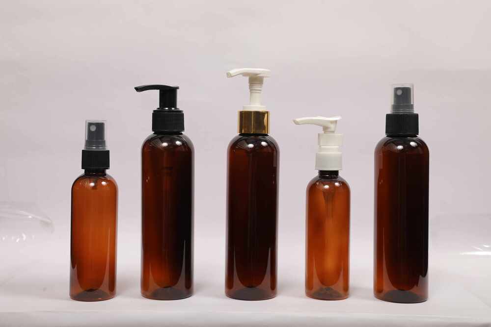 Cosmetics Pet Bottle - Color: Multicolour