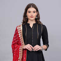 Ladies Black Kurta Set