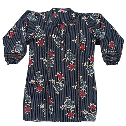 Ladies Fancy Printed Top