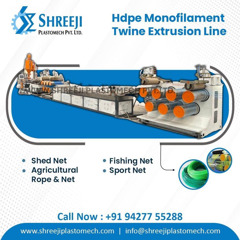 65mm Monofilament Extrusion Plant