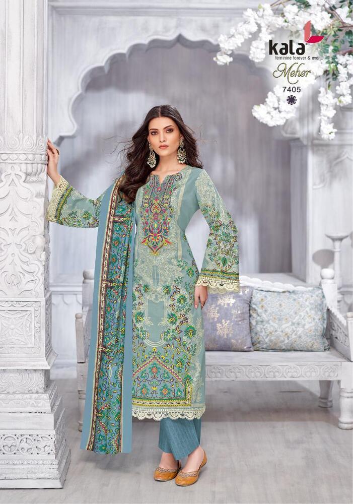 Kala Meher Vol-11  Dress Material