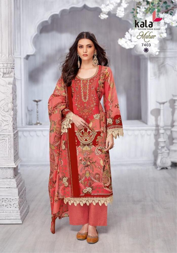 Kala Meher Vol-11  Dress Material