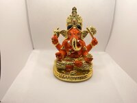 Gold plated shiddivinayak Statues