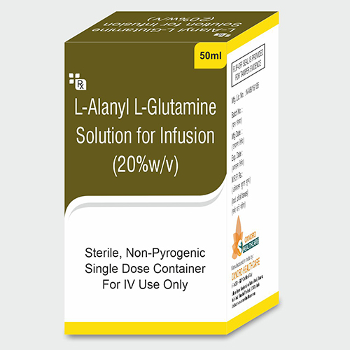 50 ML L-Alanyl L-Glutamine Solution For Infusion