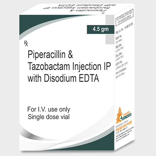 4.5 GM Piperacillin And Tazobactam Injection IP