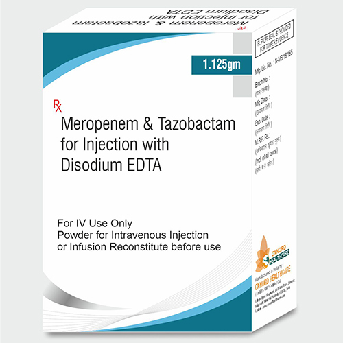 1.125 GM Meropenem And Tazobactam For Injection With Disodium EDTA