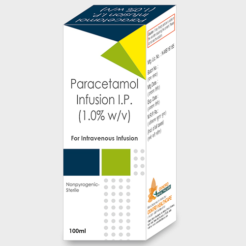 100 ML Paracetamol Infusion IP
