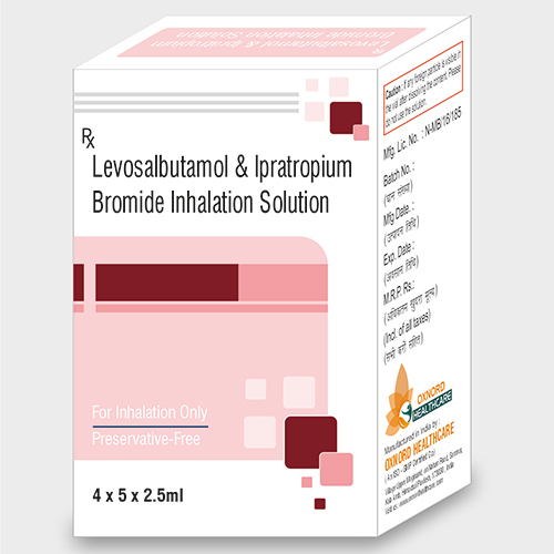 Levosalutamol And Ipratropium Bromide Inhalation Solution
