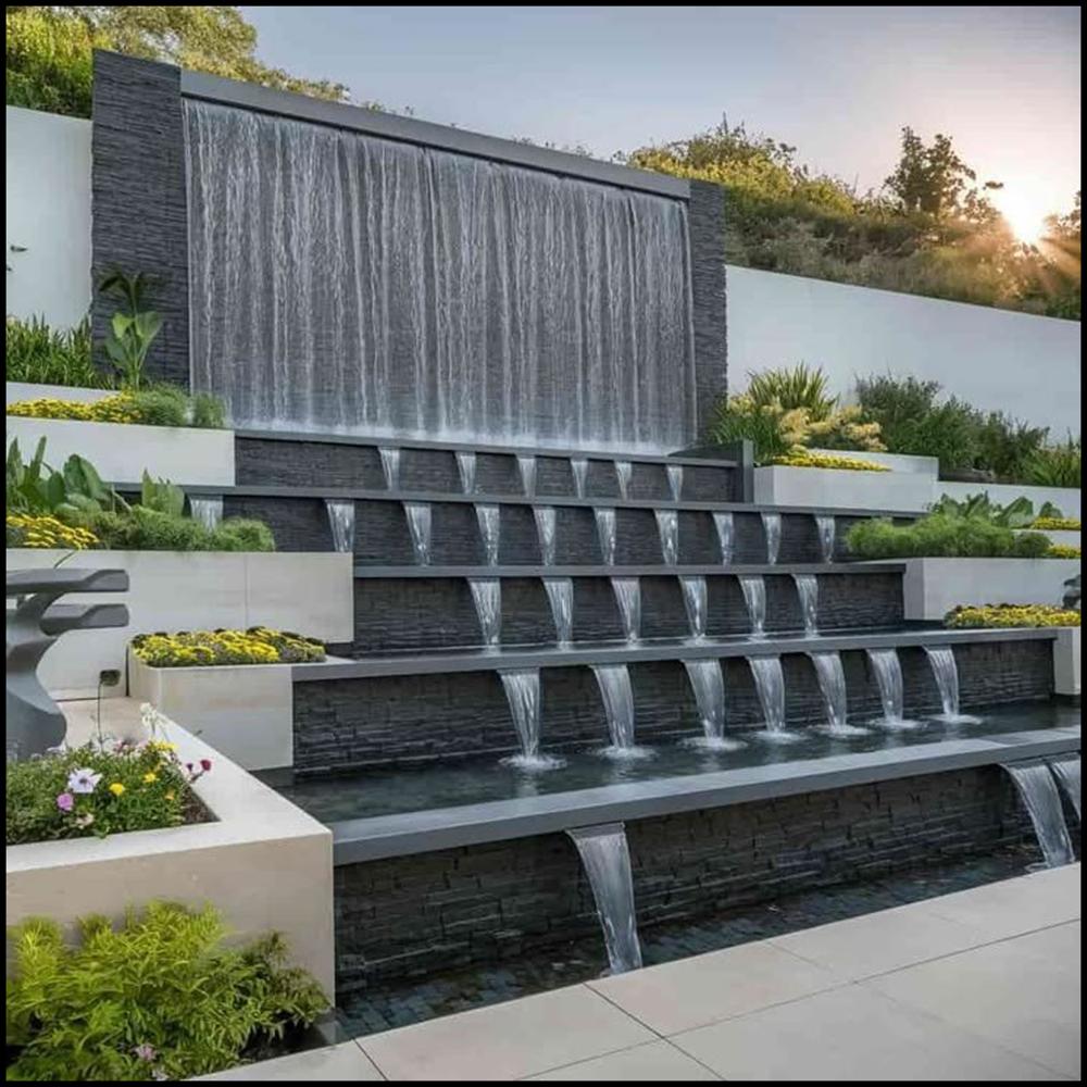 Marble Stone Rock Granite Wall scapping Wall Fountain Manufacturer Designer and Contractor in India