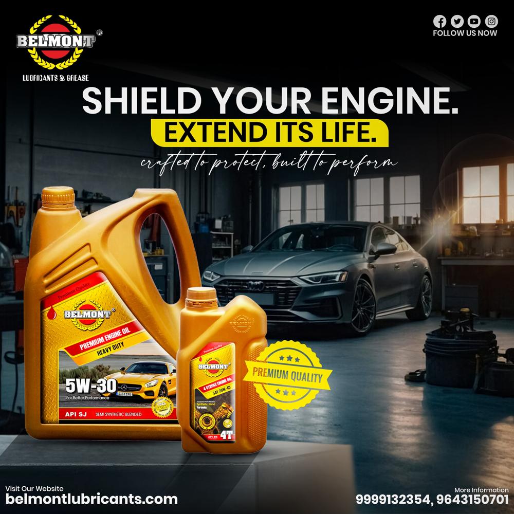 Belmont Synthetic Car Engine Oil - Application: Automotive