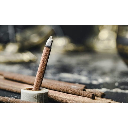 Cow Dung Herbal Dhoop Sticks - Color: Brown