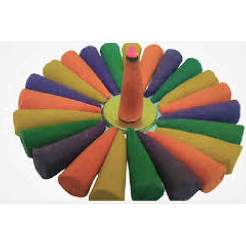 Dhoop Cone (T1) - Color: Multi Color