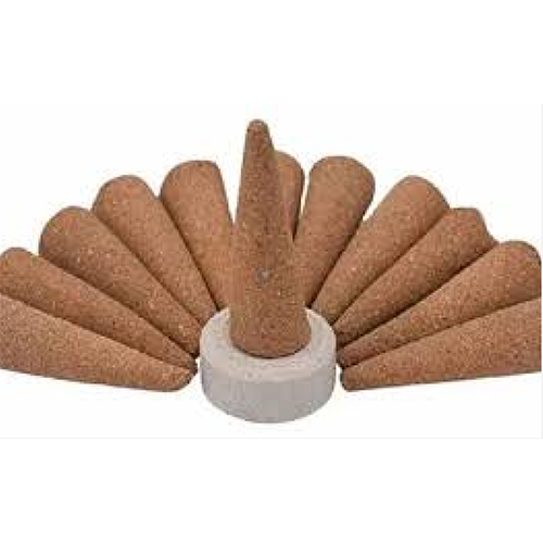 Masala Dhoop Cone - Color: Brown