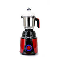 Indicon Fiesta 1200 Watt Mixer Grinder - Color: Black & Red