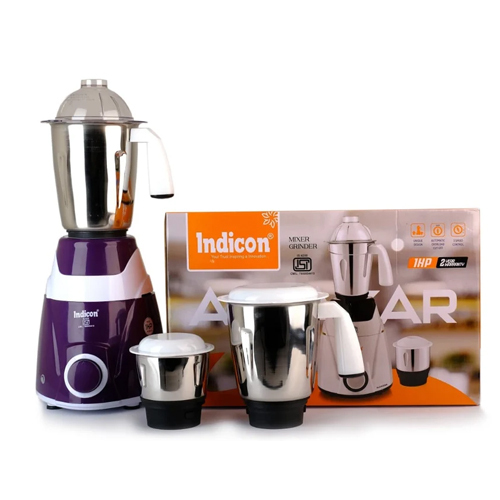 Indicon Alcazar Mixer Grinder - Dimension (L*w*h): 21.59x19.304x24.384 Centimeter (Cm)