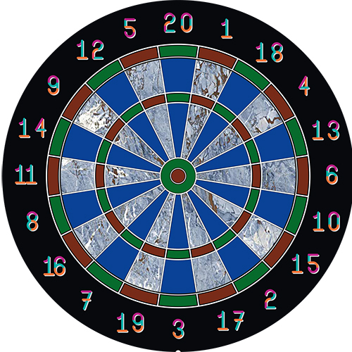 TTG - 001 Magnetic Dart Board