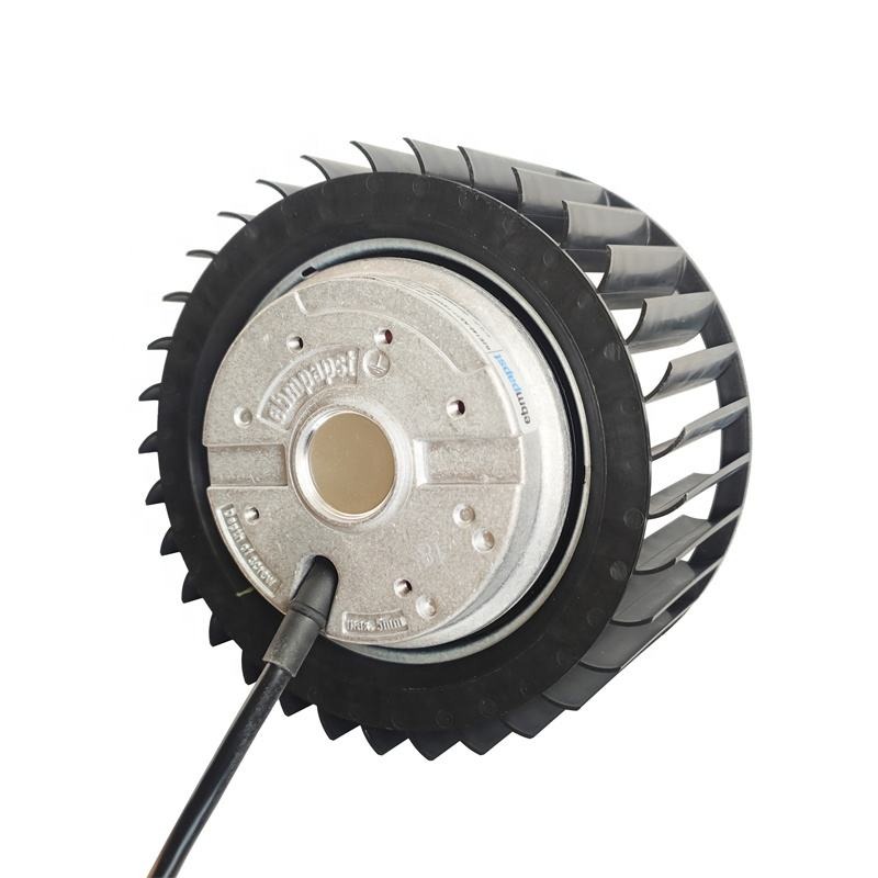 Ebmpapst R3g140- R3g140-af23-16 220v Pwm 113w 1.09 A 2163rpm 518m3/h 541pa Ffu Fan Filter Unit Centrifugal Cooling Fan - Color: Silver