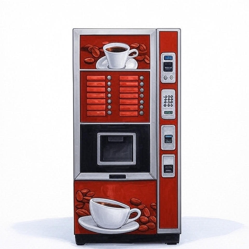 Coffee Vending Machine - Automatic Grade: Semi-automatic