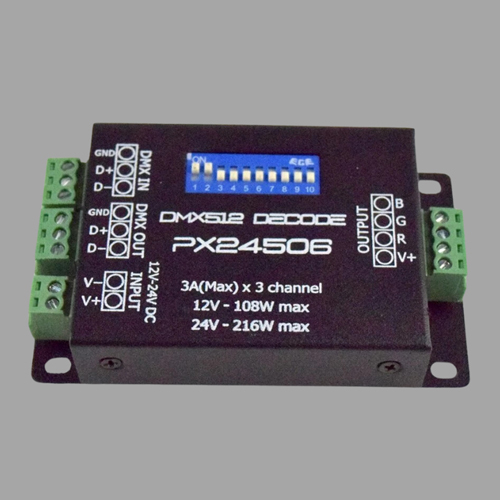 PX24506 DMX512 Decoder