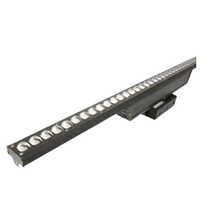 36 Led  Beam Bar Light Wall Washer Rgb Laser Light - Color: Black