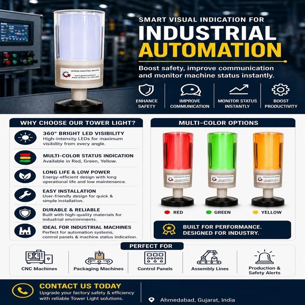 Gis Tower Light 24 - Color: Silver White