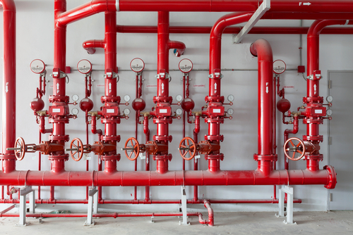 fire sprinkler control valve