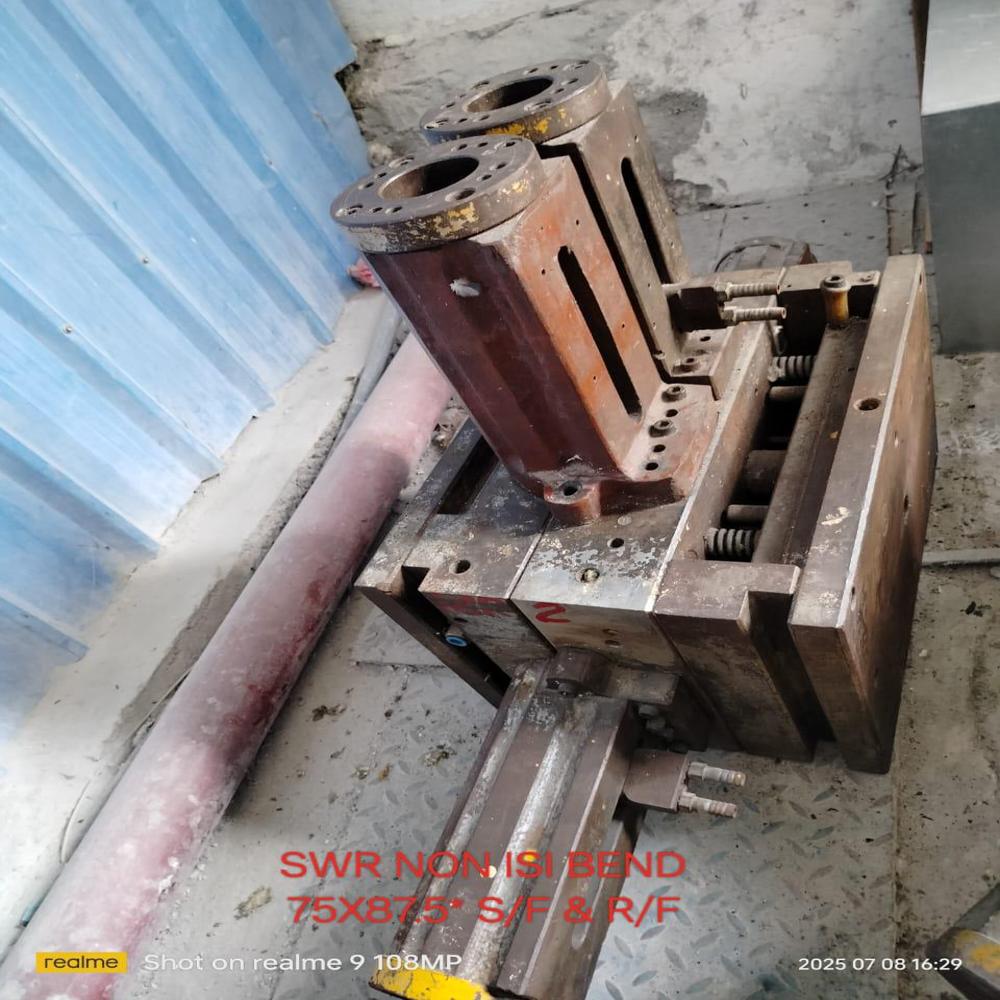 Used Mould - Swr Bend 75mm - Self Fit & Ring Fit