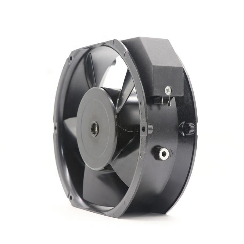 Profantec P1175hbt-ets 172mmx150mmx38mm 115v Ac 0.23a 240cfm 3300rpm Ball Bearing Heat Dissipation Axial Cooling Fan - Color: Black
