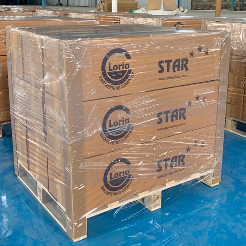 Corrugated Packing Box - Finish: Polished