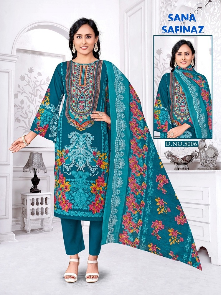 Ganesha Sana safinaz Vol-5  Dress Material