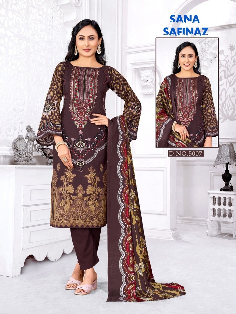 Ganesha Sana safinaz Vol-5  Dress Material