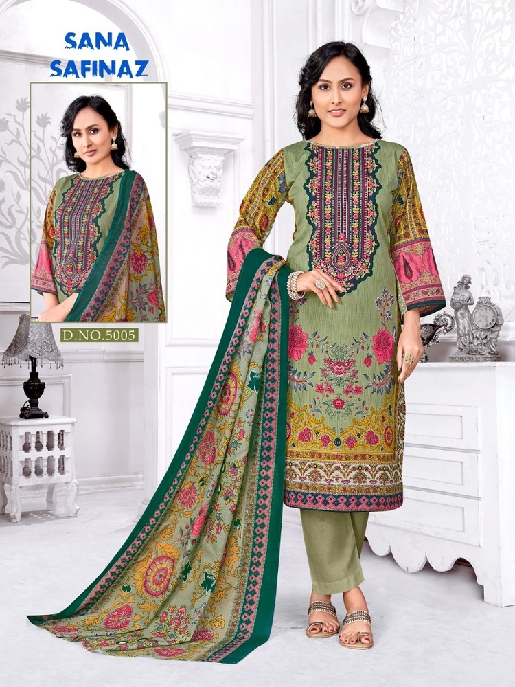 Ganesha Sana safinaz Vol-5  Dress Material
