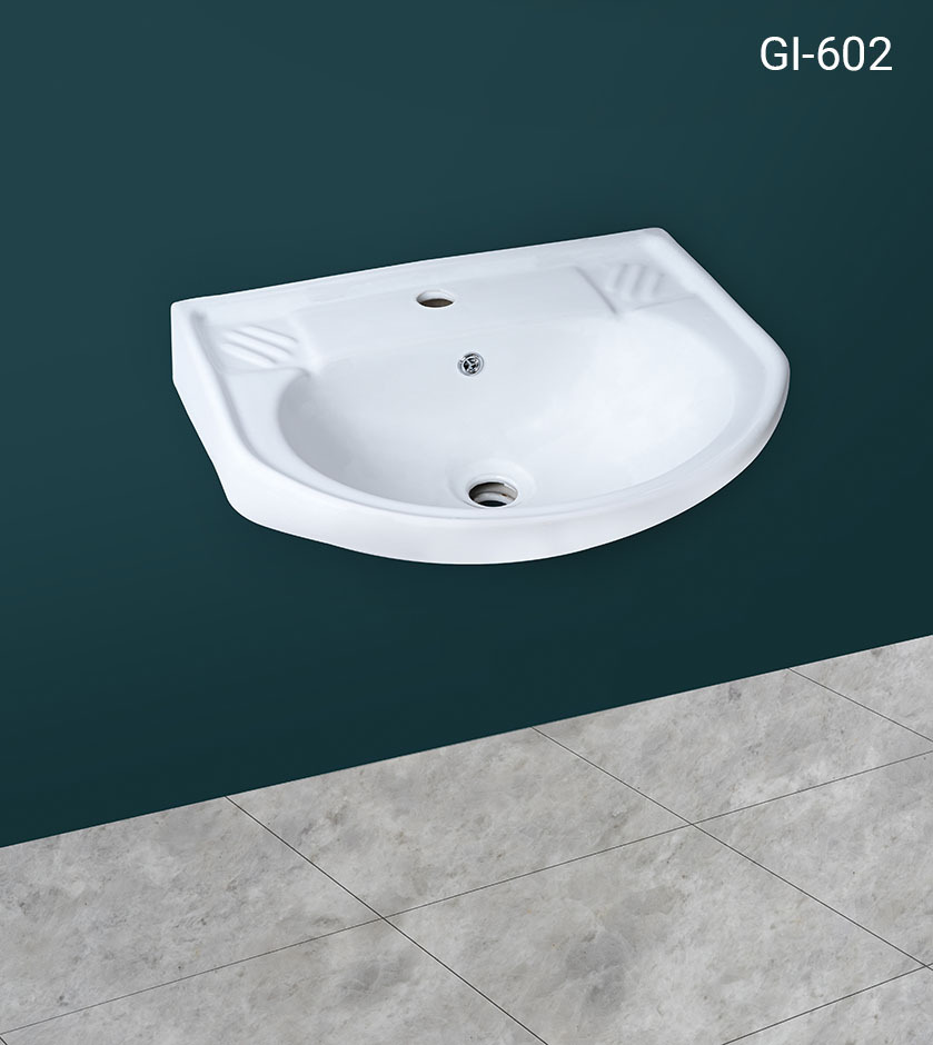 Wall hung basin