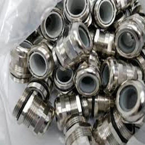 Hummel Metal Cable Conduit Gland - Color: Silver