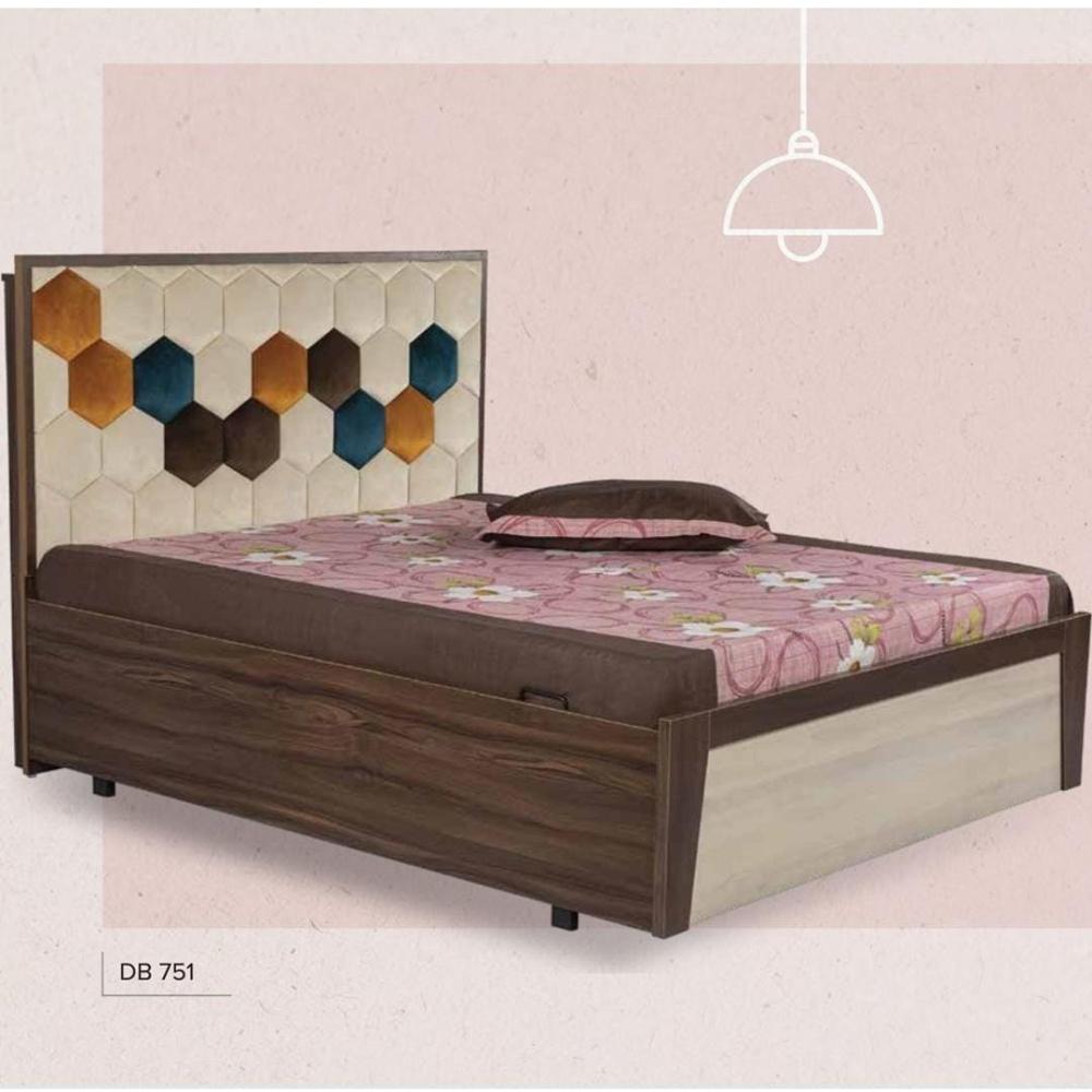 OM WOODS DB 751  6*5 WOODEN BED 