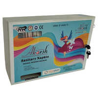 Horizontal Single Door Manual Sanitary Napkin Vending Machines