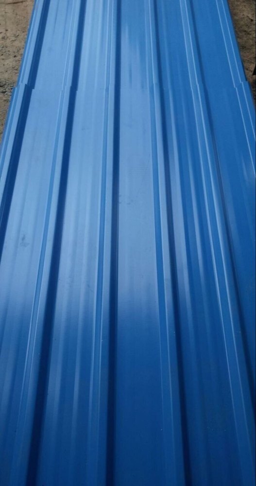 Blue Galvanized Roofing Sheets - Features: Uv Resistant