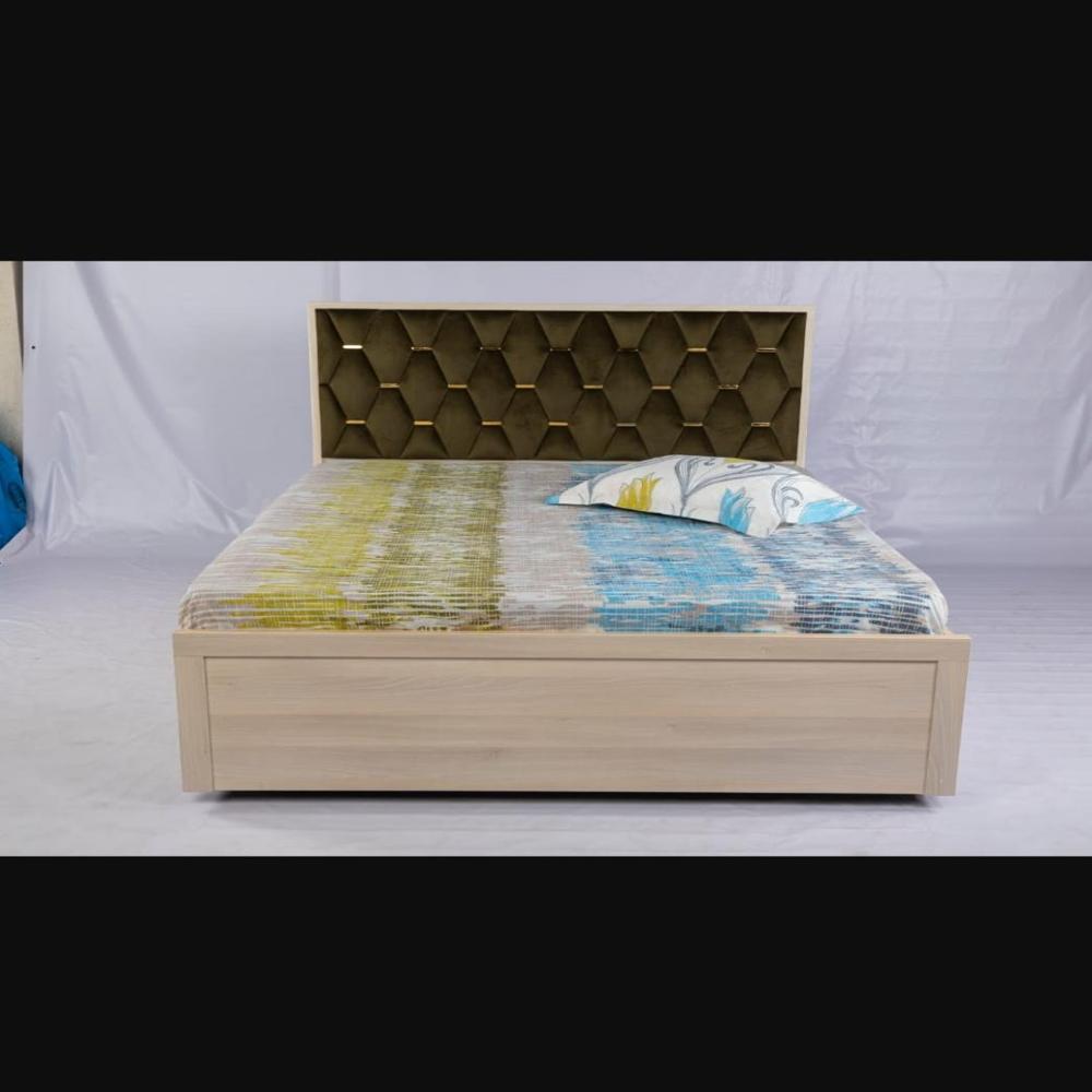 OM WOODS DB 752 6*5 WOODEN BED 