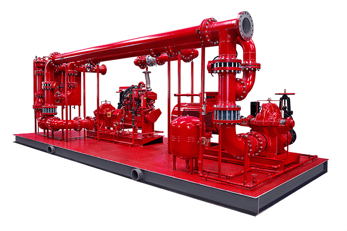 fire sprinkler system fire pump