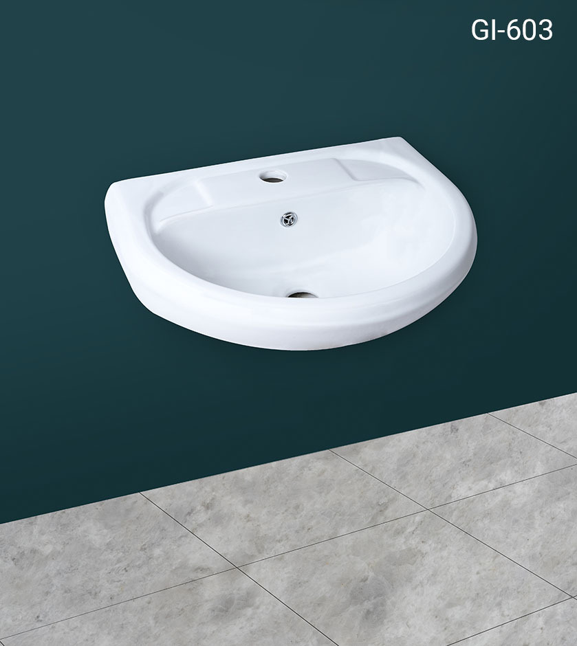 Undermount ceramic sink