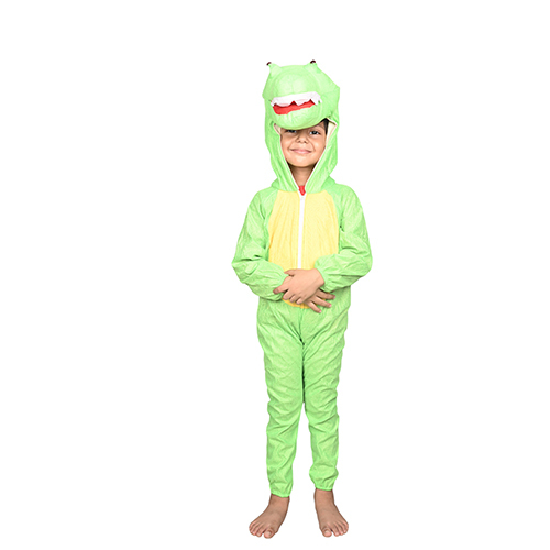 Kids Animal Dress Dynasour in Blended Cotton