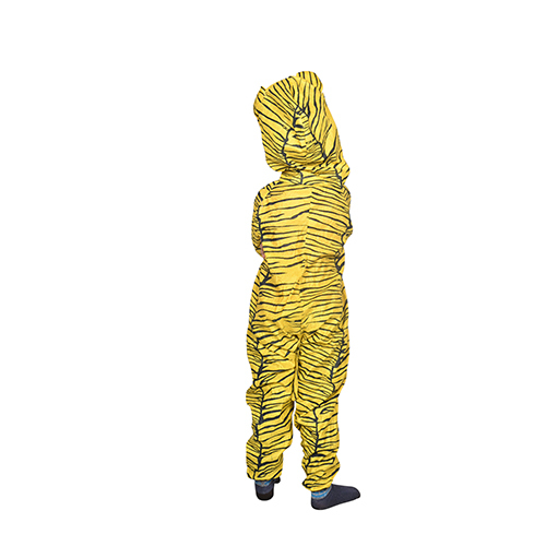 Kids Animal Dress Tiger in Blended Cotton