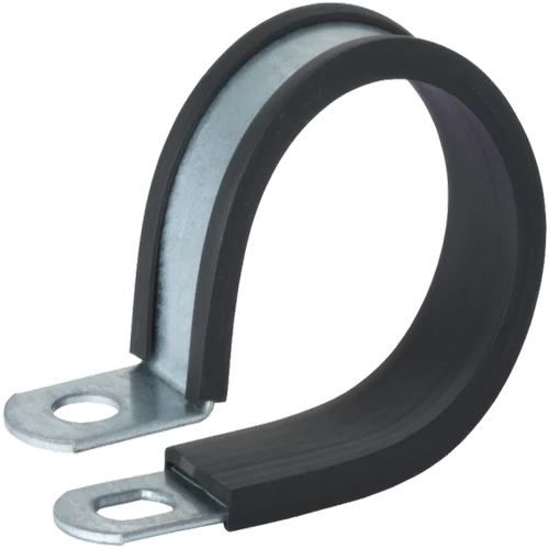 Metal P Clamps - Color: Silver And Black